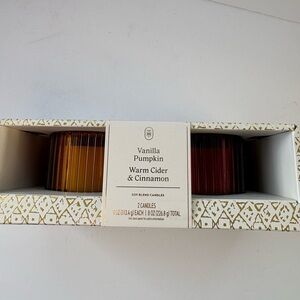 Brand New Target Fall Candle Set